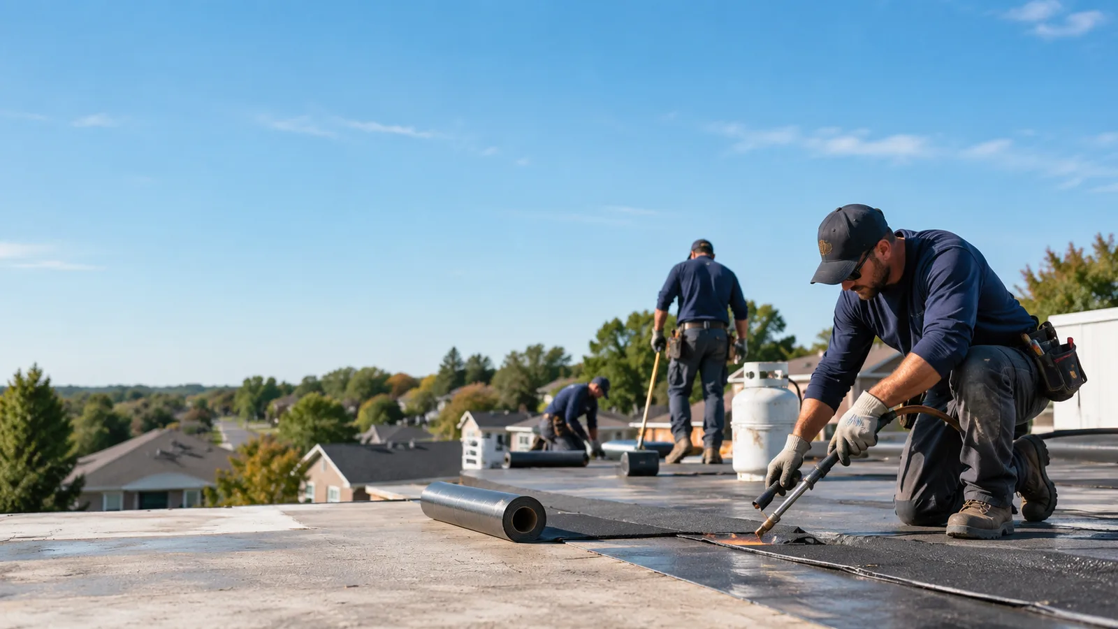 Flat Roof Leak Repair providers in New Albany, IN